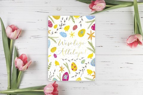 Kartka składana Wielkanoc Alleluja B6 Henry (5906395527649) Henry