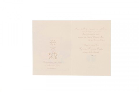 Kartka składana C6 Komunia Merigraf (5907786844109) Merigraf