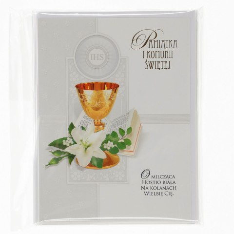 Kartka składana A5 komunia (5902221800252)