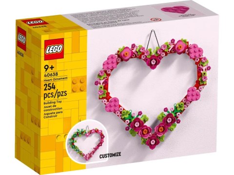 Klocki konstrukcyjne Ozdoba w kształcie serca Lego (40638) Lego