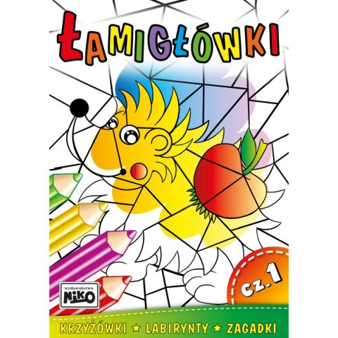 Książeczka edukacyjna Łamigłowki cz.1 Niko Niko