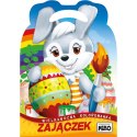 Książeczka edukacyjna Wielkanocna kolorowanka. Zajączek Niko Niko