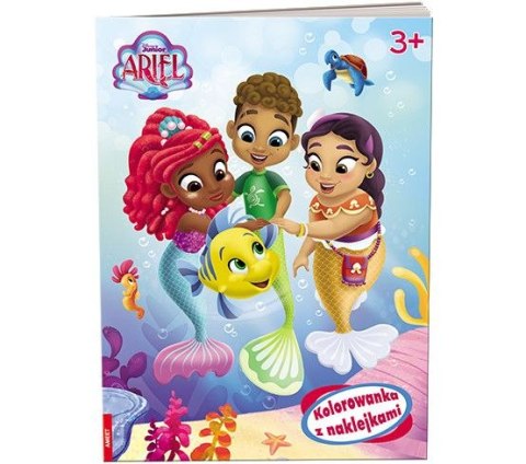 Książka dla dzieci Disney. Ariel Kolorowanka z Naklejkami Ameet (NA-9133) Ameet