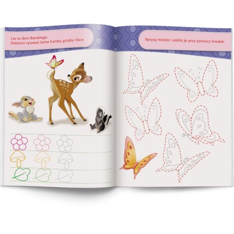 Książka dla dzieci Disney. Ćwiczę Szlaczki SZLB-9101 Ameet Ameet