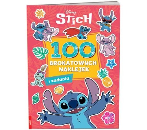 Książka dla dzieci Stich. 100 brokatowych naklejek Ameet (NB 9107) Ameet