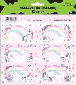 Naklejka na zeszyt Henry 2 Unicorn (5905701487790) Henry