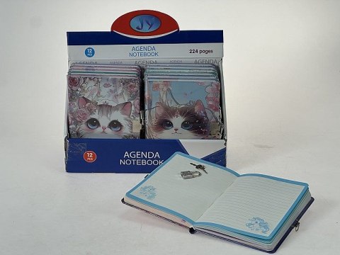 Pamiętnik z kłódką, kotki B6 Adar (617414) Adar