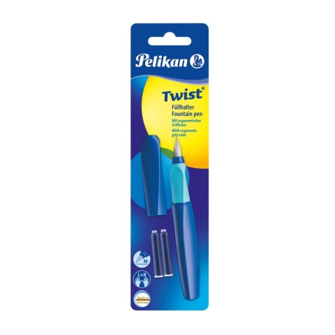 Pióro wieczne Twist P457 Deep Blue +2N 814744 Pelikan (400195748) Pelikan