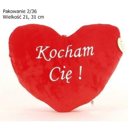 Pluszak serce Kocham Cię [mm:] 310 Deef (03227) Deef