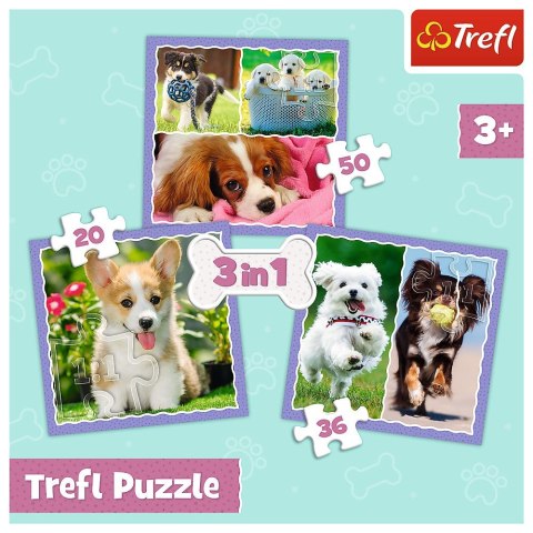 Puzzle 4w1 el. Trefl (34854) Trefl