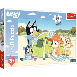 Puzzle Bluey Wspaniały dzień Bluey 24 el. Trefl (14357) Trefl
