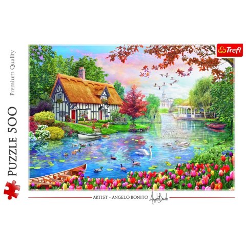 Puzzle Cicha przystań 500 el. Trefl (37476) Trefl