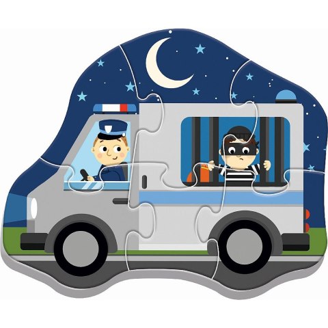 Puzzle puzzle baby classic pojazdy i zawody 3, 4, 5, 6 el. Trefl (36071) Trefl