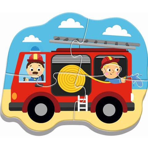 Puzzle puzzle baby classic pojazdy i zawody 3, 4, 5, 6 el. Trefl (36071) Trefl