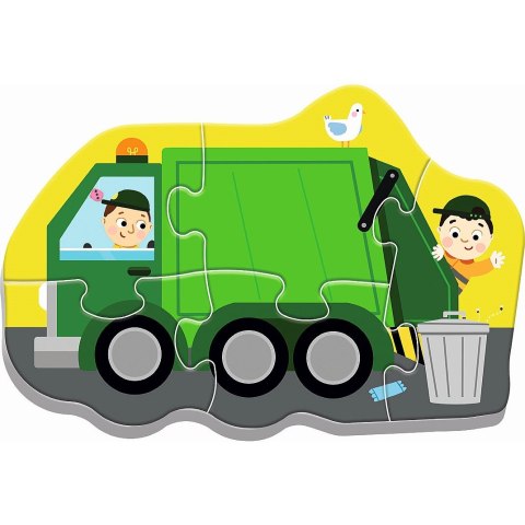 Puzzle puzzle baby classic pojazdy i zawody 3, 4, 5, 6 el. Trefl (36071) Trefl