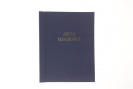 Teczka do akt osobowych Warta ABCDE niezadrukowana A4 granatowy karton (021824339102) Warta