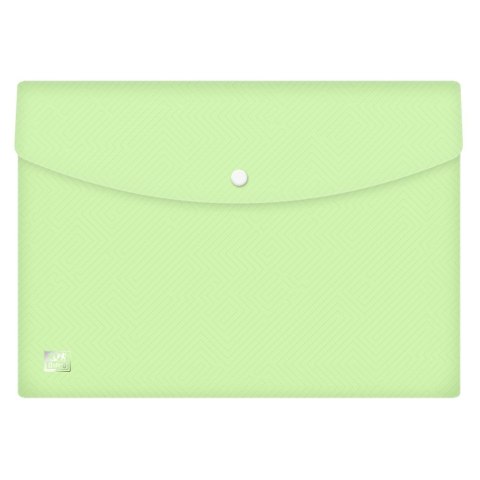 Teczka plastikowa na zatrzask Urban kopertowa pastel A4 mix 300 mic. Oxford (400187613) Oxford