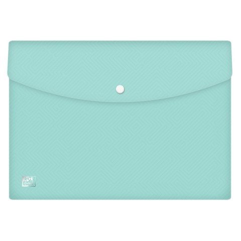 Teczka plastikowa na zatrzask Urban kopertowa pastel A4 mix 300 mic. Oxford (400187613) Oxford