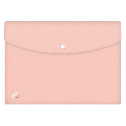 Teczka plastikowa na zatrzask Urban kopertowa pastel A4 mix 300 mic. Oxford (400187613) Oxford