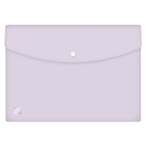 Teczka plastikowa na zatrzask Urban kopertowa pastel A4 mix 300 mic. Oxford (400187613) Oxford