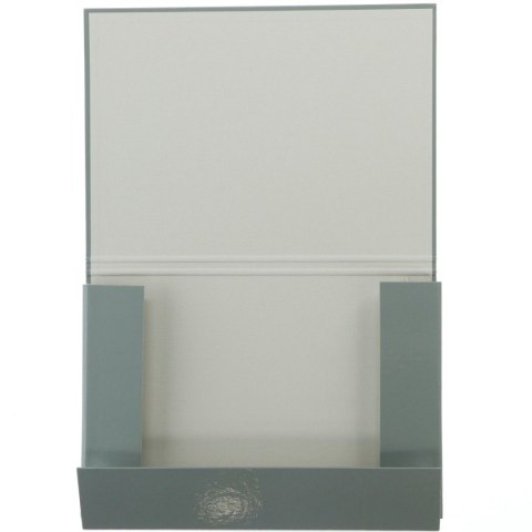 Teczka z szerokim grzbietem na gumkę skrzydłowa A4 szary VauPe (322/09) VauPe