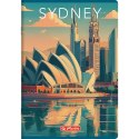 Zeszyt A5 Retro City 60k. 70g krata Herlitz (400196845) Herlitz