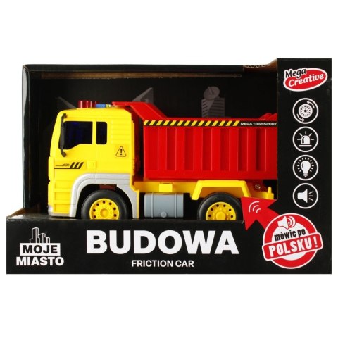 Ciężarówka budowlana mix światło i dźwięk Mega Creative (522134) Mega Creative