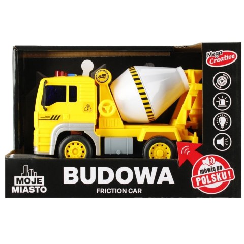 Ciężarówka budowlana mix światło i dźwięk Mega Creative (522134) Mega Creative