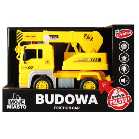 Ciężarówka budowlana mix światło i dźwięk Mega Creative (522134) Mega Creative