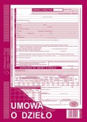 Druk offsetowy Umowa o dzieło z rachunkiem A4 A4 40k. Michalczyk i Prokop (510-1) Michalczyk i Prokop