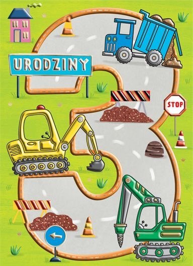 Kartka składana B6 3 budowa B6 Henry (5905701485253) Henry