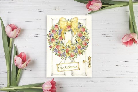 Kartka składana Wielkanoc Drzwi B6 Henry (5907465667098) Henry