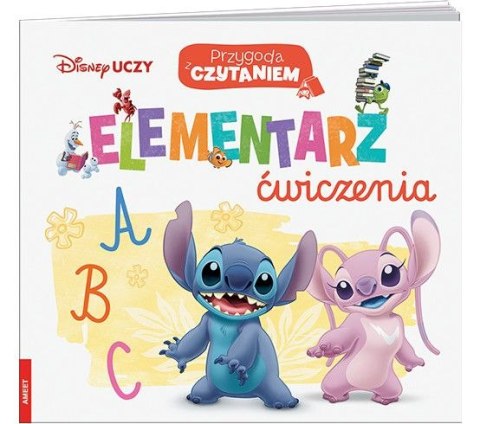 Książeczka edukacyjna Disney Uczy. Stitch. Elementarz. Ćwiczenia Ameet (PCC 9304) Ameet