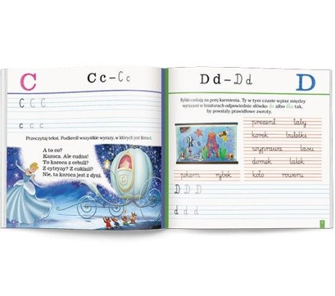 Książeczka edukacyjna Disney Uczy. Stitch. Elementarz. Ćwiczenia Ameet (PCC 9304) Ameet