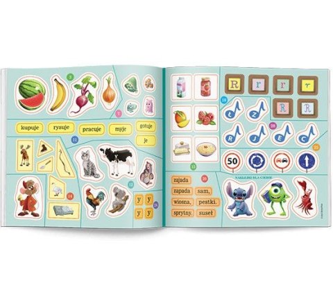 Książeczka edukacyjna Disney Uczy. Stitch. Elementarz. Ćwiczenia Ameet (PCC 9304) Ameet