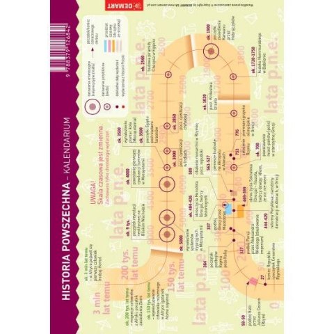 Książeczka edukacyjna maxi ściąga historia Demart Demart