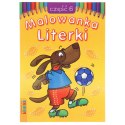 Książeczka edukacyjna Malowanka - Literki część 6 Literka Literka