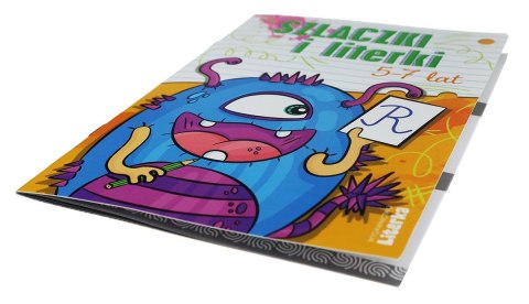 Książeczka edukacyjna Szlaczki i literki 5-7 lat Literka Literka