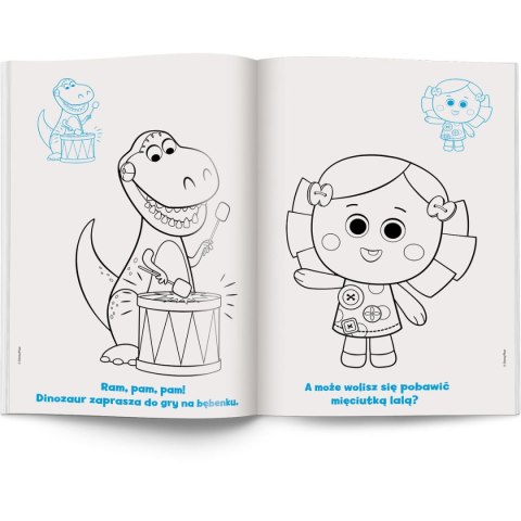 Książka dla dzieci EDisney Maluch. Kolorowanka z naklejkami Ameet Ameet