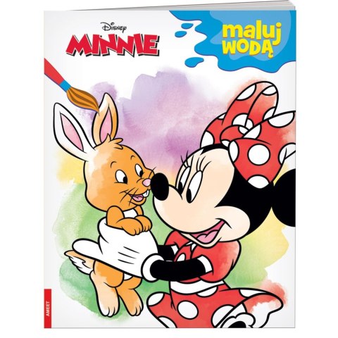 Książka dla dzieci Minnie. Maluj wodą Ameet Ameet