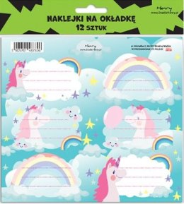 Naklejka na zeszyt Henry 2 JEDNOROŻEC (5905701487806) Henry