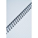 Notes (notatnik) czarny A4 80k. krata Oxford (400192076) Oxford