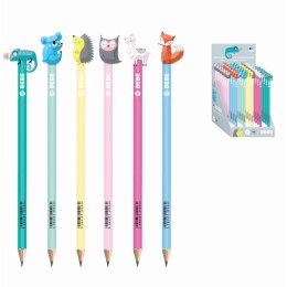 Ołówek B&B ze zwierzakiem HB Interdruk (IOŁZWBB) Interdruk