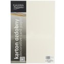 Papier ozdobny (wizytówkowy) A4 gładki kremowy kremowy 200g Galeria Papieru (202830) Galeria Papieru