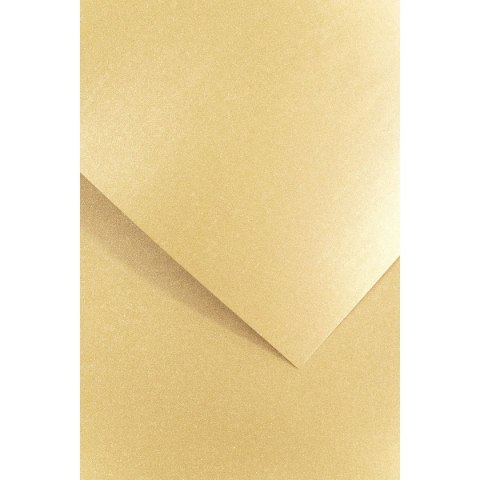 Papier ozdobny (wizytówkowy) millenium złoty A4 złoty 180g Galeria Papieru (200772) Galeria Papieru