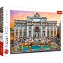 Puzzle 500 fontanna di trevi 500 el. Trefl (37292) Trefl