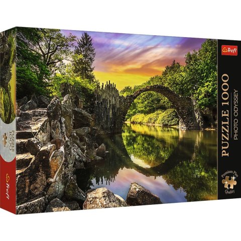 Puzzle Premium Plus Most Rakotza w Kromlau, Niemcy 1000 el. Trefl (10811) Trefl
