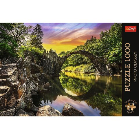 Puzzle Premium Plus Most Rakotza w Kromlau, Niemcy 1000 el. Trefl (10811) Trefl