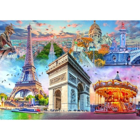 Puzzle Weekend w Paryżu 2000 el. Trefl (27125) Trefl