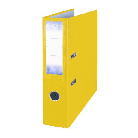 Segregator dźwigniowy A4/75 żółty 5902315576247 PETITTE OFFICE A4 75mm żółty Strigo (PO76247) Strigo